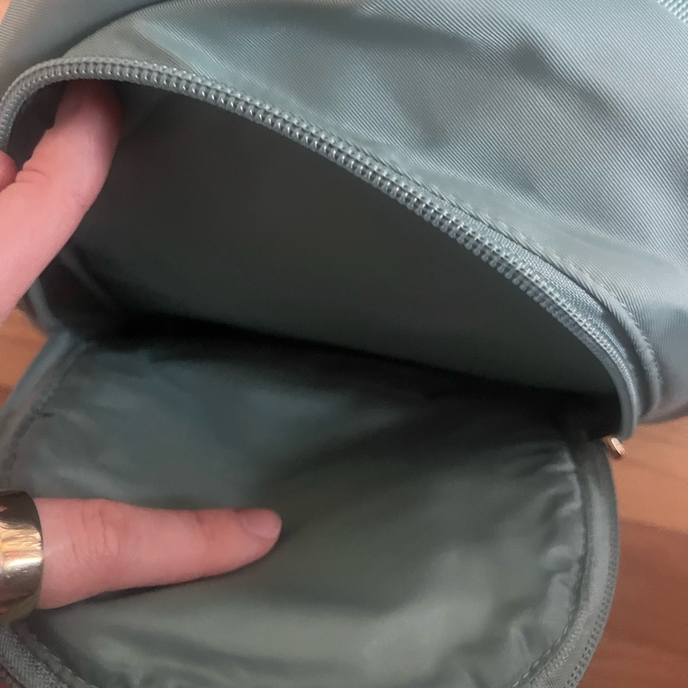 Biossance Teal Mini Backpack - Picture 2 of 4